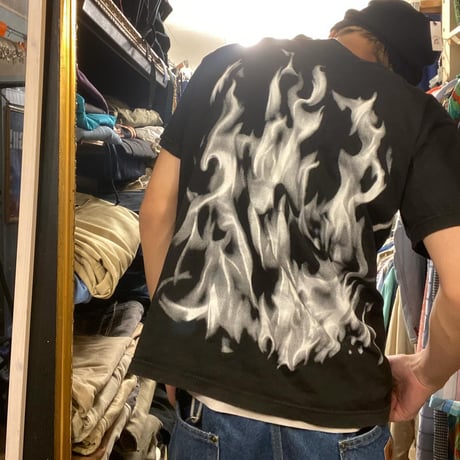 [USED] 90's 両面 FLARE🔥 プリント Tee