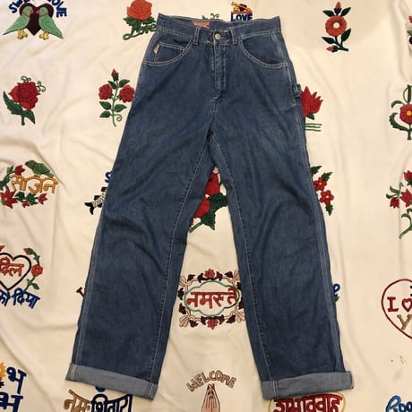 [USED] 90's OLD 45RPM  PAINTER PANTS