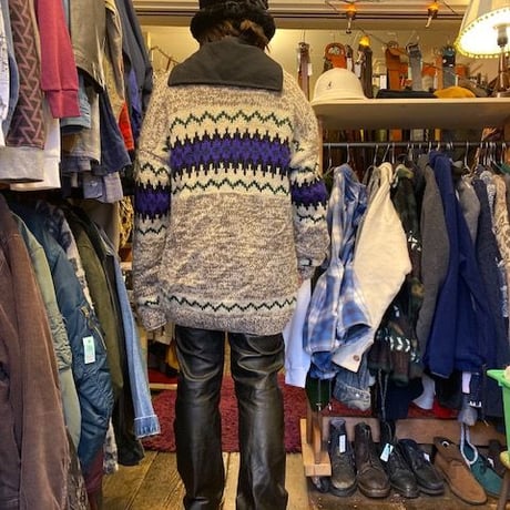 [USED] ゆったり カウチンニット
