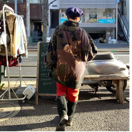 [USED] 鹿🦌フリース ZIPジャケット
