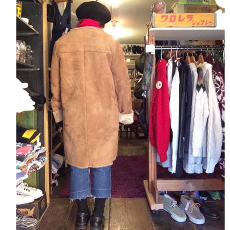 [USED] ノーカラー fake ムートン