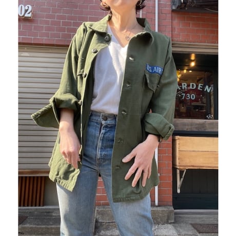 [USED]70’s  US ARMY ファティーグシャツ