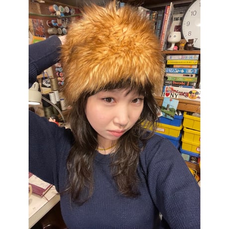 [USED] FAKE Fur HAT