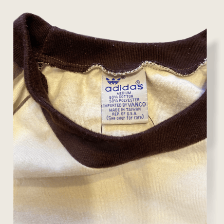[USED] VINTAGE  adidas リンガーtee