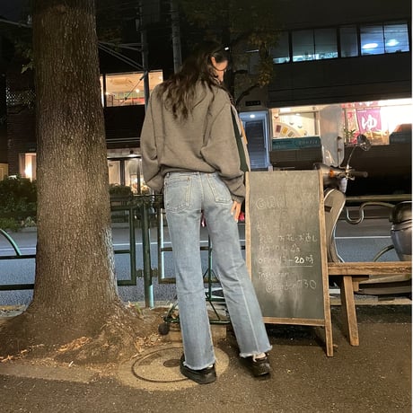 [USED] "Wrangler" フレアデニム（cut off）