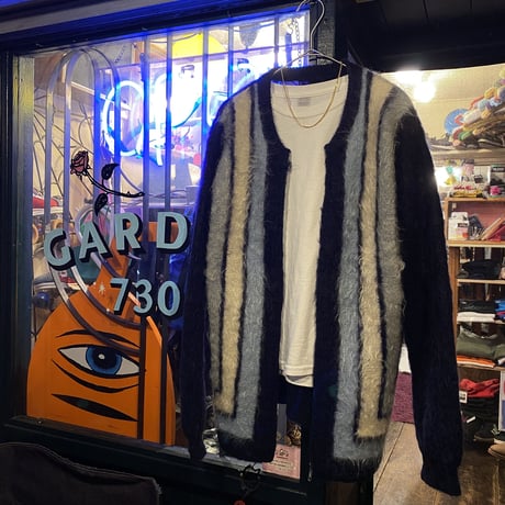 [USED] モヘアニットZIPカーディガン⛄️