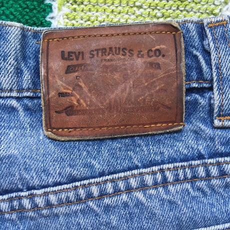 [USED] 80's Levis CUTOFF DENIM / W31 オレンジタブ