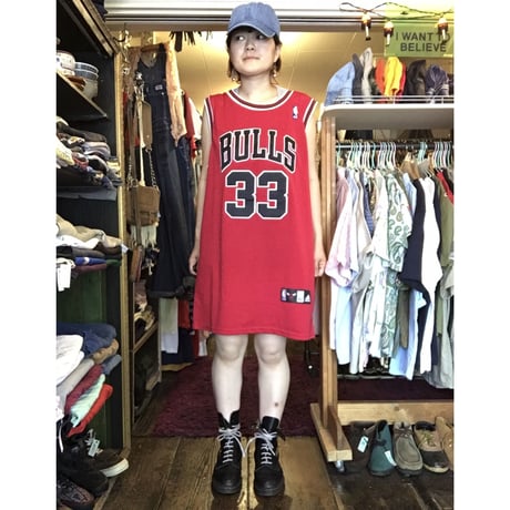 [USED] BULLS メッシュタンクトップ  BIGGGGサイズ!
