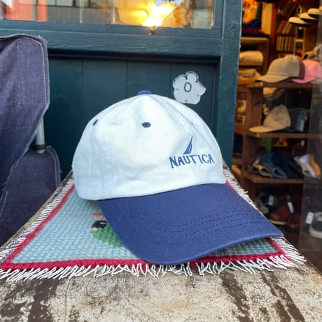 [USED] ”NAUTICA” ロゴコットンCAP