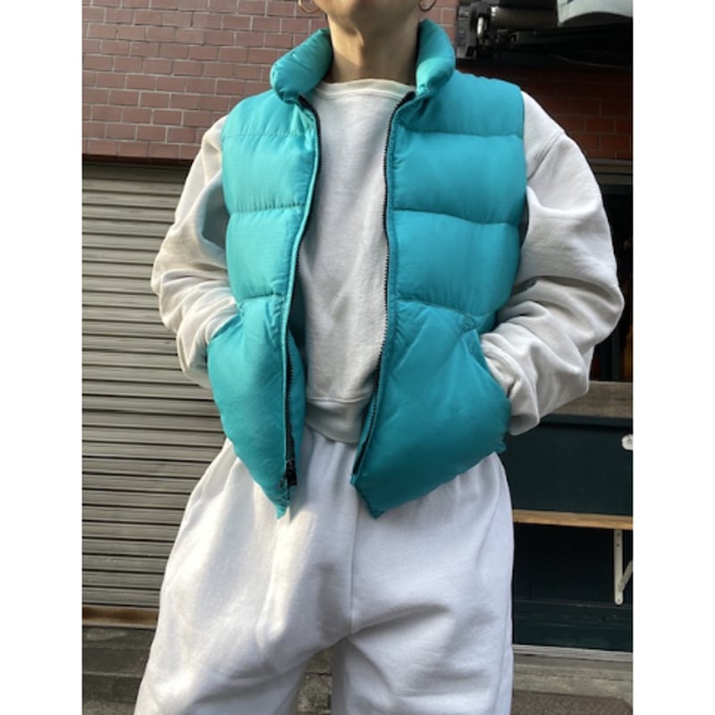 USED] ターコイズブルー🩵ダウンベスト | garden730