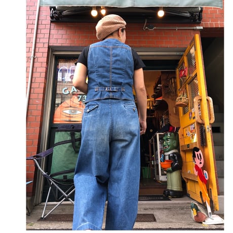 [USED] 70's Levis Ladys DENIM VEST ♡