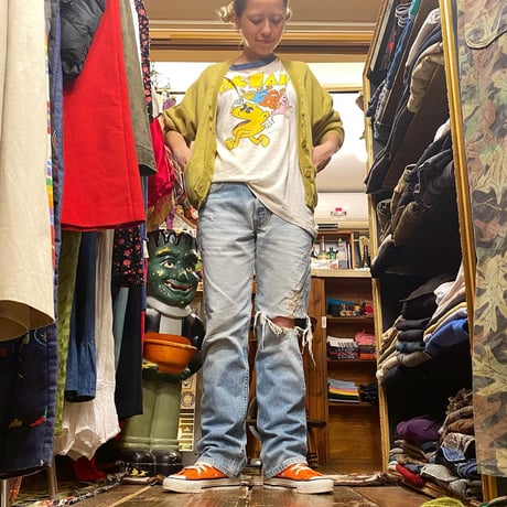 [USED] ダメージ Levi's 501 made in U.S.A.
