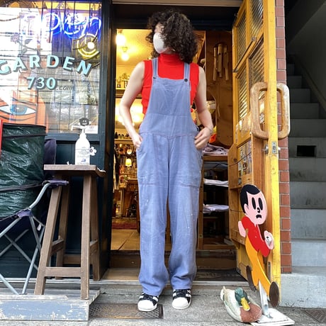 [USED] EURO vintage COTTON  オーバーオール