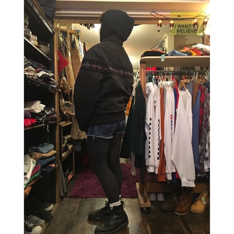 [USED] Carhartt 柄入り ダック JKT (WHITE/BLACK)