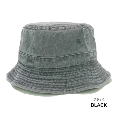 [SELECT] COTTON ピグメントウォッシュ バケットハット
