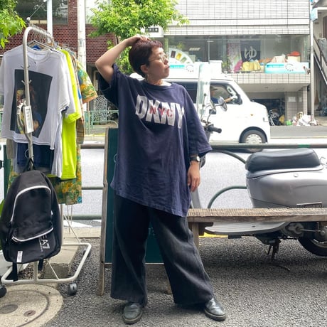 [USED] DKNY BIGサイズプリントTee‼︎