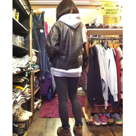 [USED] OLD レザー ライダースJKT