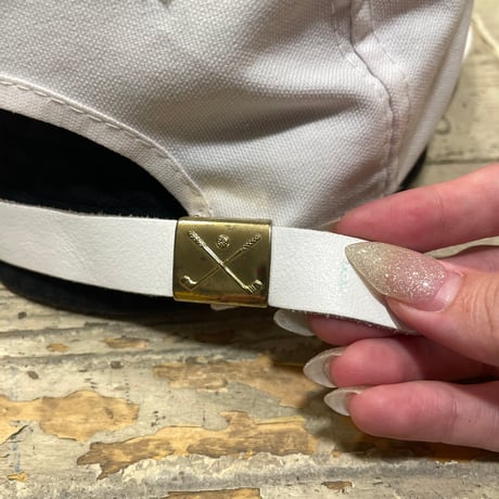 [USED] WHITE U.S.made CAP