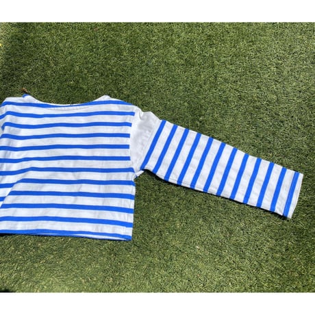 [USED] SHORT丈 ボーダー TOPS