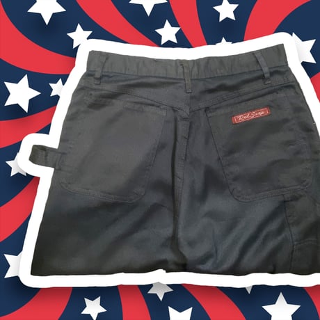 [USED] OLD BLACK PAINTER PANTS