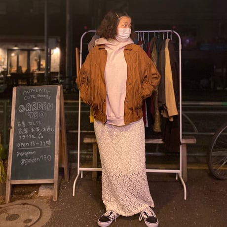 [USED] フリンジスエードレザーJKT