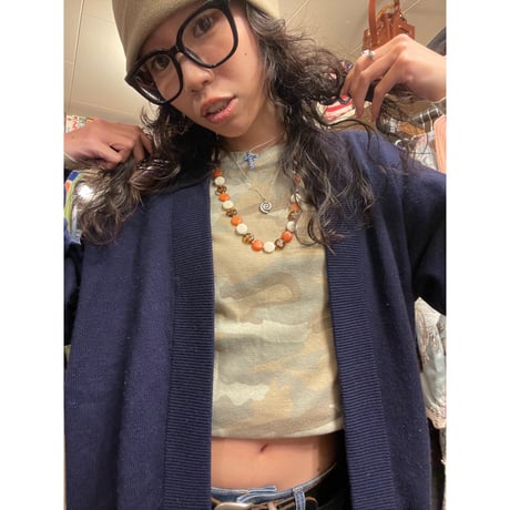 [USED] 100%カシミア♡ニットのハーフガウン