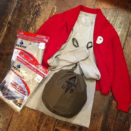 [USED] L.L. BEAN チビ カーディガン