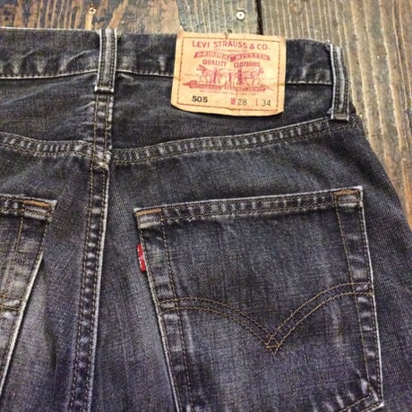 [USED] Levis 505 Black