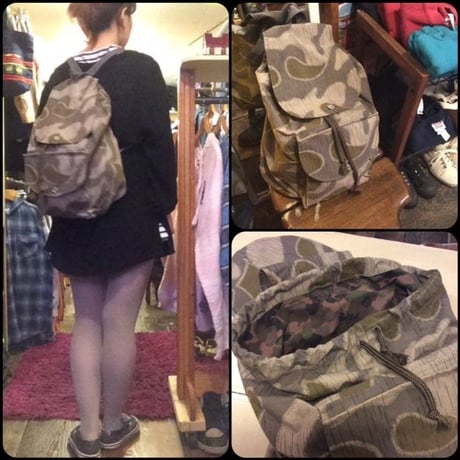 [USED] デザート風CAMO柄リュック