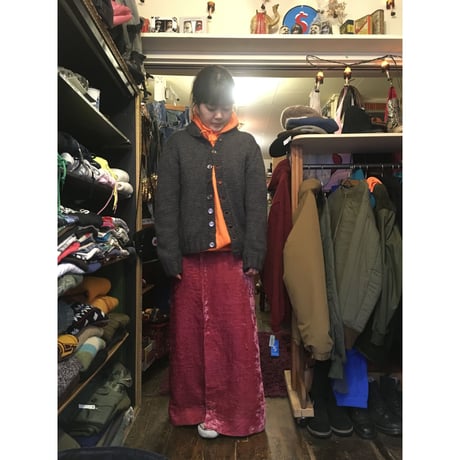 [USED] vintage ボーリング柄🎳⚡️カウチンニット