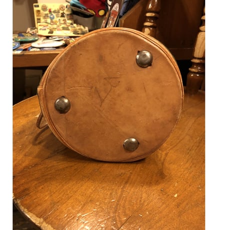 [USED] レザー巾着BAG