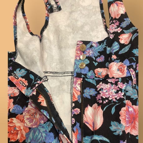 [USED]  花柄ジャンパースカート 🌷