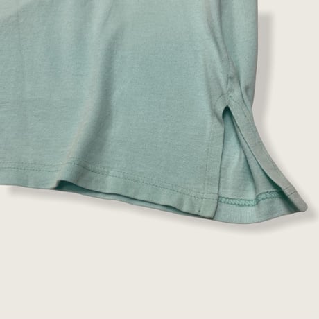 [USED] FRENCH SLEEVE MINT POLO♡