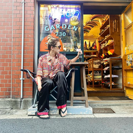 [USED] サテンチャイナパンツ