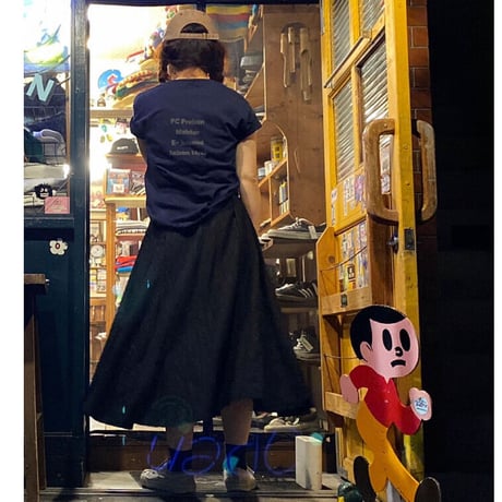 [USED] BLACK サーキュラースカート