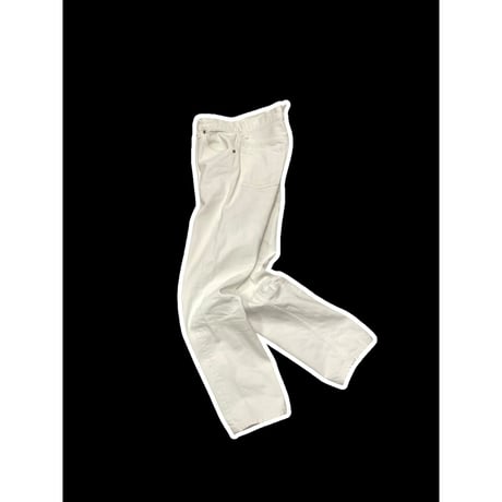 [USED] Levi's"501" WHITE (W29/L30)