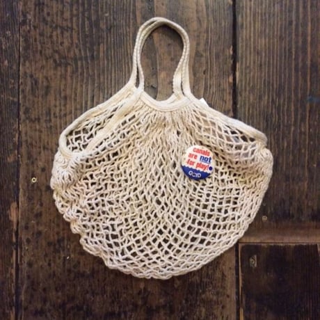 [USED] COTTON メッシュ BAG (S)