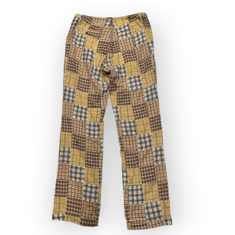 [USED] QUIK SILVER パッチワーク PANTS W34