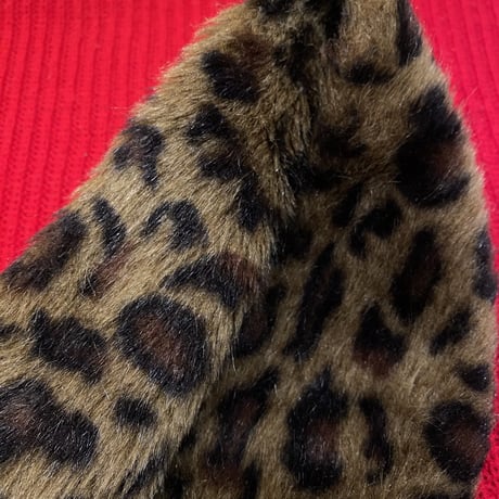 [USED] フェイクファー🐆🤎マフラー