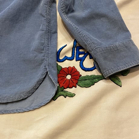 [USED] BLUEコーデュロイB.Dシャツ！