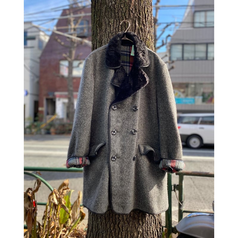 USED] 70's vintage Dunn & Co. カシミア混 テッズコート | g