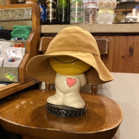 [USED] キャメルフェルトHAT♡