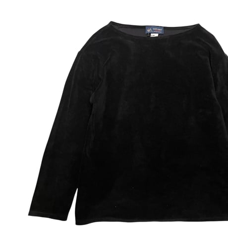 [USED] "SAINT JAMES" パイル地ボートネックTOPS