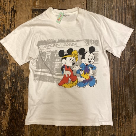 [USED]80~90's Mickey&Minnie Tee❣️