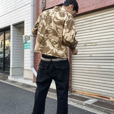 [USED] ルーマニア ARMY DEADSTOCKシャツ