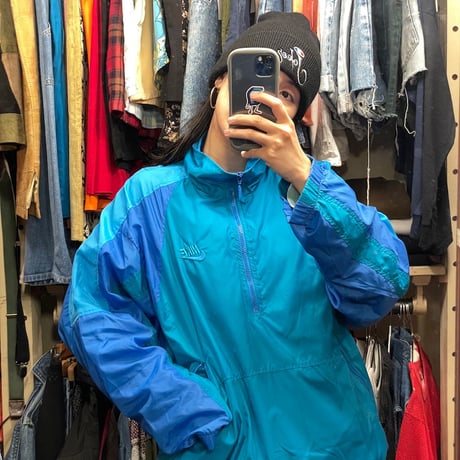 [USED] NIKE NYLON プルオーバー  JKT