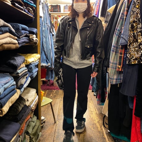 [USED] OLD レザー ライダースJKT