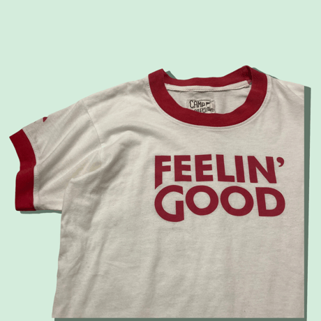 [USED] "FEELIN' GOOD" リンガーTee
