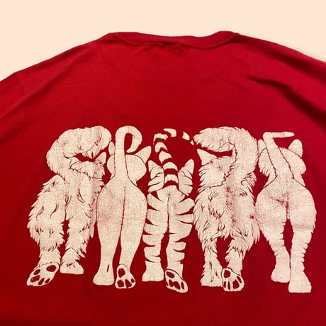 [USED]  猫プリントtee  🐈