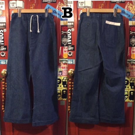 [GARDE-Nworks] US NAVY DENIM PANTS